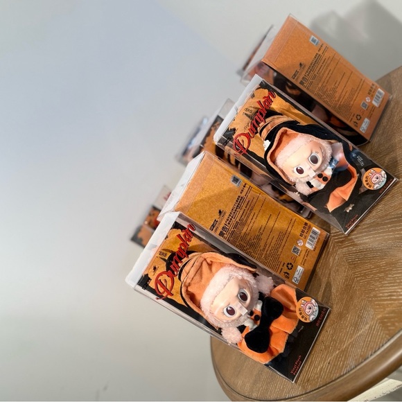 Authentic Pop Mart Labubu Magic of Pumpkin Mokoko Vinyl Plush Pendant - Picture 11 of 16